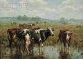 George Arthur Hays American 18541945 Cow in a Pool