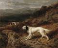 Richard Ansdell British 18151885 Setters at Work