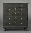 Painted Pine Chest of Drawers