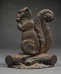 Cast Iron Squirrel Doorstop