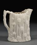 Parian Ware Waterfall Pattern Pitcher
