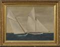 American School 19th Century Yacht Race