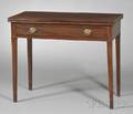 Federal Mahogany Card Table