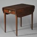 Federal Mahogany Inlaid Pembroke Table