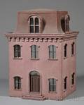 Painted Mansard Roof Dollhouse
