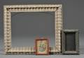 Three Small Painted Frames