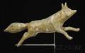 Molded Copper Running Fox Weather Vane