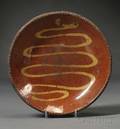 Slipdecorated Redware Dish