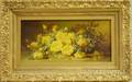 George W Seavey American 18411916 Still Life of Yellow Roses
