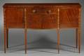 Federal Inlaid Mahogany Serpentine Sideboard