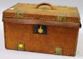 Brassmounted Leatherclad Trunk