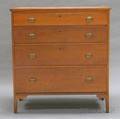 Federal Cherry Fourdrawer Bureau