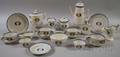 Chinese Export Porcelain Partial Tea and Coffee Service