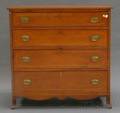 Federal Inlaid Cherry Fourdrawer Bureau