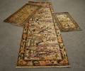 Three Whitall Orientalstyle Machinemade Rugs