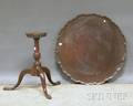 Chippendale Carved Mahogany Piecrust Tilttop Tea Table