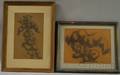 Chaim Gross AustrianAmerican 19041991 Lot of Two Works Depicting Acrobats