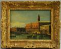 Continental School 20th Century View of the Palazzo Ducale Venice