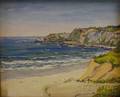 Henry Curtis Ahl American 19051996 Coastline at South Laguna