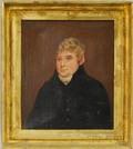 Early 19th Centurystyle Oil on Canvas Portrait of a Gentleman