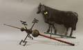 Molded Copper Cow Weather Vane
