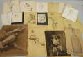 American School 19th Century Lot of Sixteen Unframed Works on Paper Mostly Academic Studies
