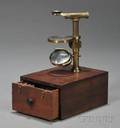 Brass Raspailtype Microscope