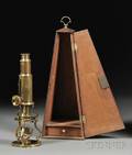 Brass Culpepertype Microscope