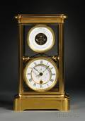 Year Duration Equipoise Pendulum Mantel Clock for the Russian Market