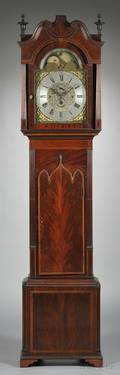 Mahogany Quarter Chiming Longcase Clock