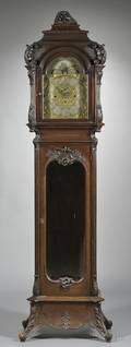 Mahogany QuarterChiming Tall Clock