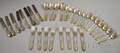 Thirtytwo Whiting Stratford Sterling Silver Flatware Items