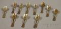 Set of Eleven Whiting Sterling Silver Imperial Queen Teaspoons