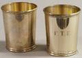 Pair of Sterling Silver Mint Julep Cups