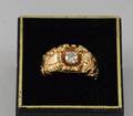 14kt Gold and Diamond Gentlemans Ring