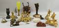 Large Group of Assorted Mostly Metal Desk Souvenir and Decorative Items