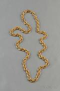 14kt Gold Rope Necklace