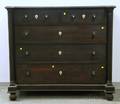British Colonial Empire Boneinlaid Rosewood Bureau