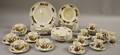 Sixtyfivepiece Wedgwood Queens Ware Personage Pattern Partial Dinner Set