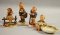 Four Hummel Ceramic Figures