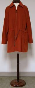 Ladies I Blues Rust Wool Coat