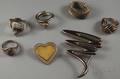 Seven Pieces of Sterling Silver Jewelry