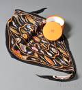 Pleated Silk Scarf Hermes