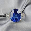 Sapphire and Diamond Ring