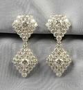 Platinum and Diamond Earpendants