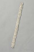 Art Deco Platinum and Diamond Bracelet