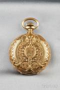 14kt Gold Hunting Case Pocket Watch Waltham
