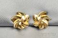 14kt Gold Earclips Tiffany  Co