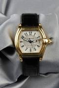 18kt Gold Roadster Wristwatch Cartier