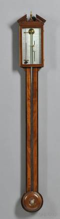 Mahogany Stick Barometer by Taronet  Company